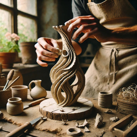 Primitive Sculpting with Paper Clay: Ceramic and Pottery Techniques