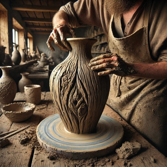  Hand Shaping Wild Clay: Embracing Nature's Gift in Pottery