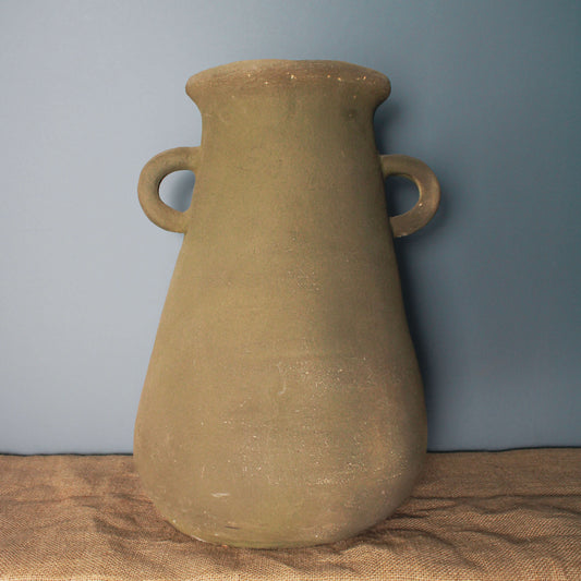 Amorphous Green Ceramic Vase - Wild n Clay Ceramics (confirm actual measurements)