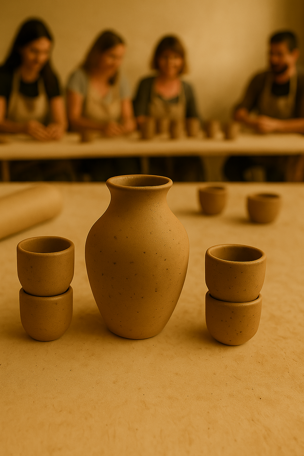 4 Haftalık Seramik Atölyesi Cumartesi günleri 11.00 – 13.00